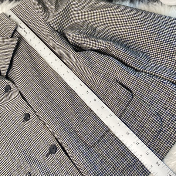 Thomas Burberry wool blend blazer size 12 - Picture 7 of 10